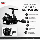 Lucana Skipper 500 Ultralight Spinning Reel