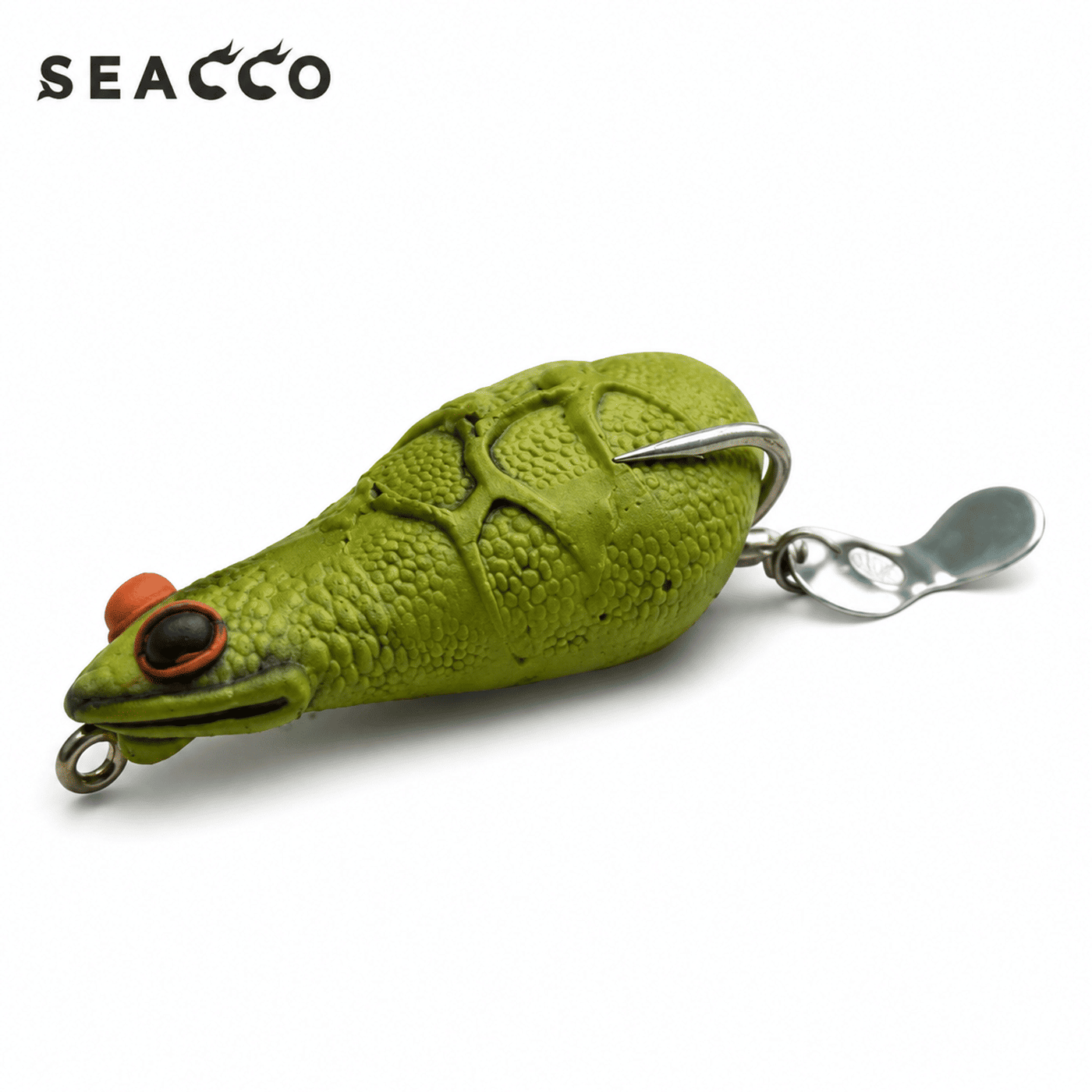 SEACCO Sahara Handmade Frog Lure 5cm 8g - Olive Green | Pack of 1