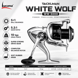 Tackleman White Wolf Spinning Reel