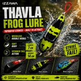IZZAWA Thavala Frog Lure 7cm 14g - Ocean Rainbow | Pack of 1