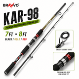 Bravvo KAR-98 Performance Spinning Rod - 7 & 8 Ft
