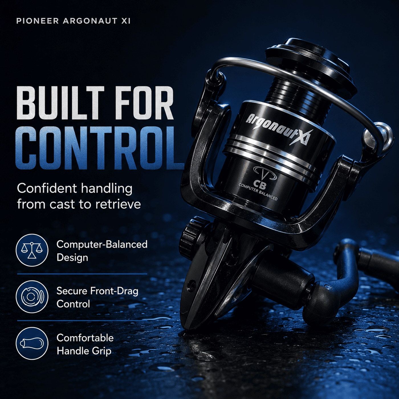 Pioneer Argonaut XI 1000-3000 Spinning Reel