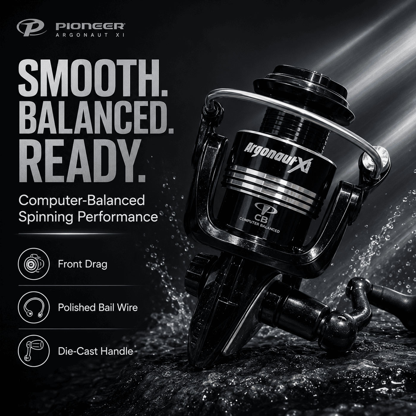 Pioneer Argonaut XI 1000-3000 Spinning Reel