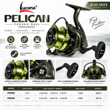 Lucana Pelican 5000 Spinning Feeder Reel