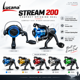 Lucana Stream 200 Compact Spinning Reel