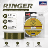 Ringer Daiwa Monofilament Fishing Line 0.52mm upto 20Kg 100m