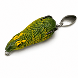 Lark Fishing Garuda Frog Lure 6cm 14g - Green/Yellow for Snakehead & Murrel