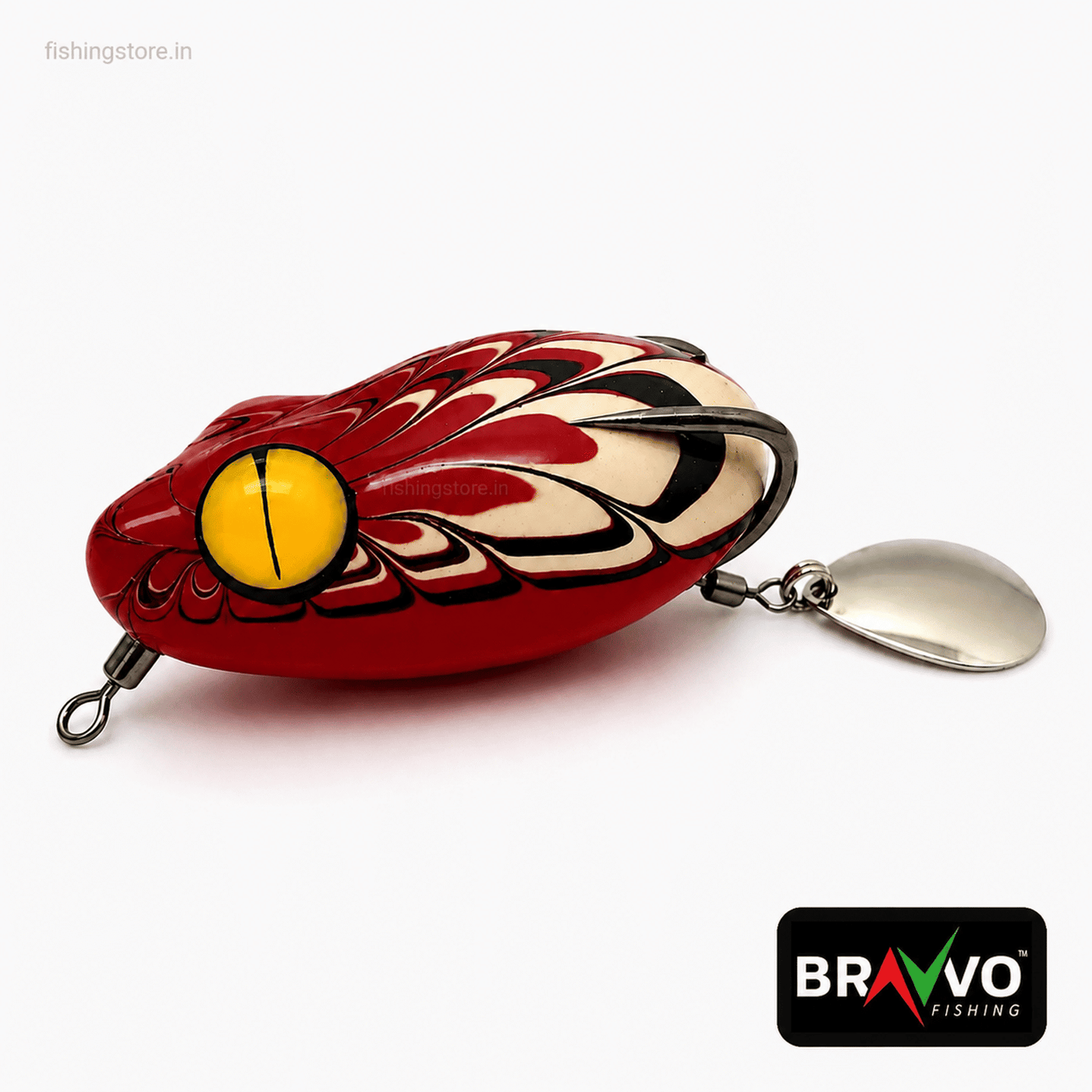 Bravvo Angsa Rubber Frog Lure 4cm 8g | Floating Topwater Bait