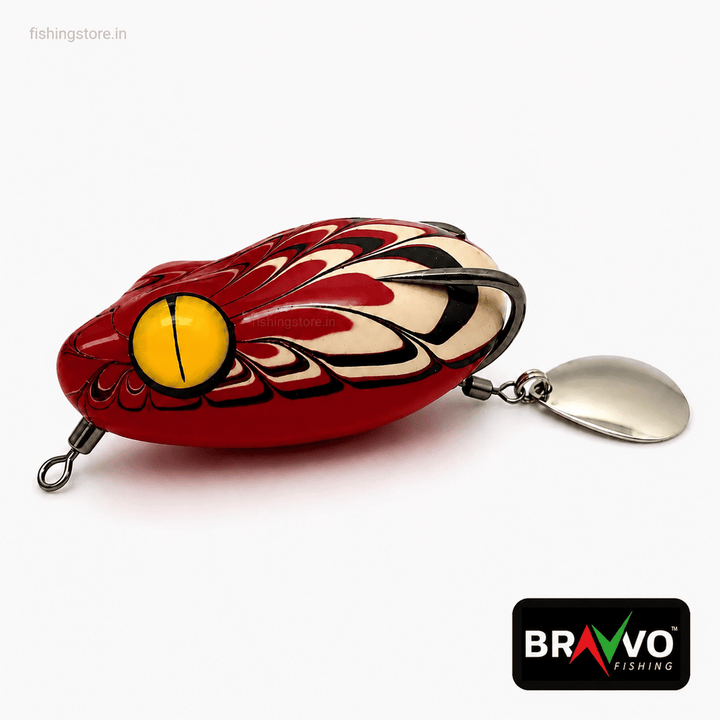 Bravvo Angsa Rubber Frog Lure 4cm 8g | Floating Topwater Bait