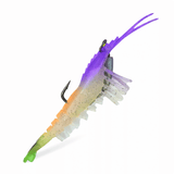Lucana Live Chemmeen Shrimp Lure Jelly Blue 10cm – Barramundi Snapper