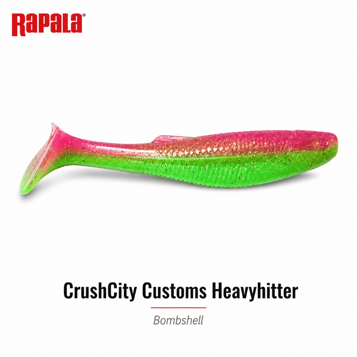 Rapala CrushCity Customs Heavyhitter Bombshell 4 Inch - Pack of 5