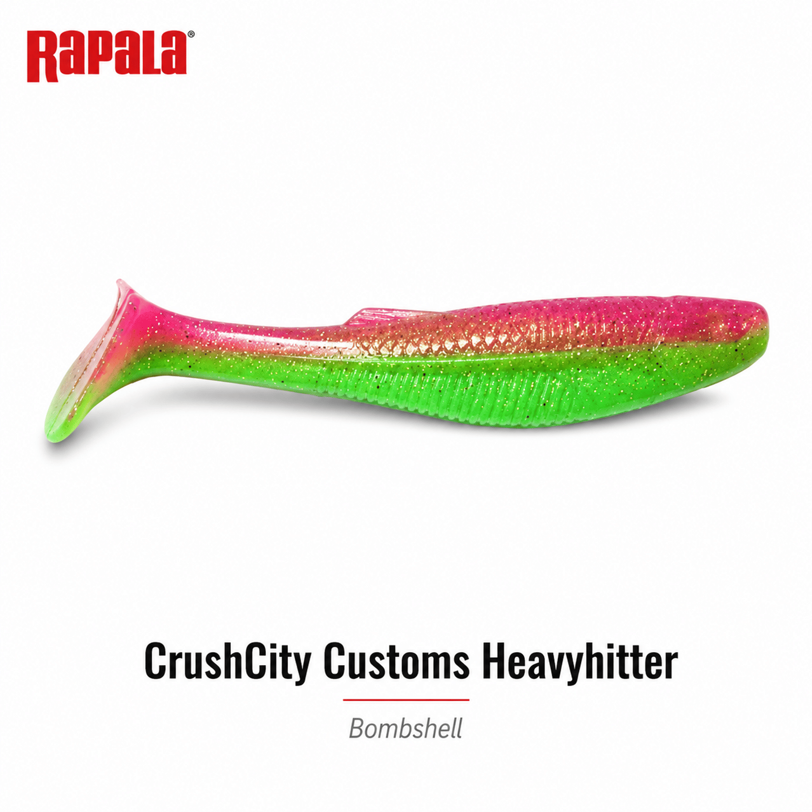 Rapala CrushCity Customs Heavyhitter Bombshell 4 Inch - Pack of 5