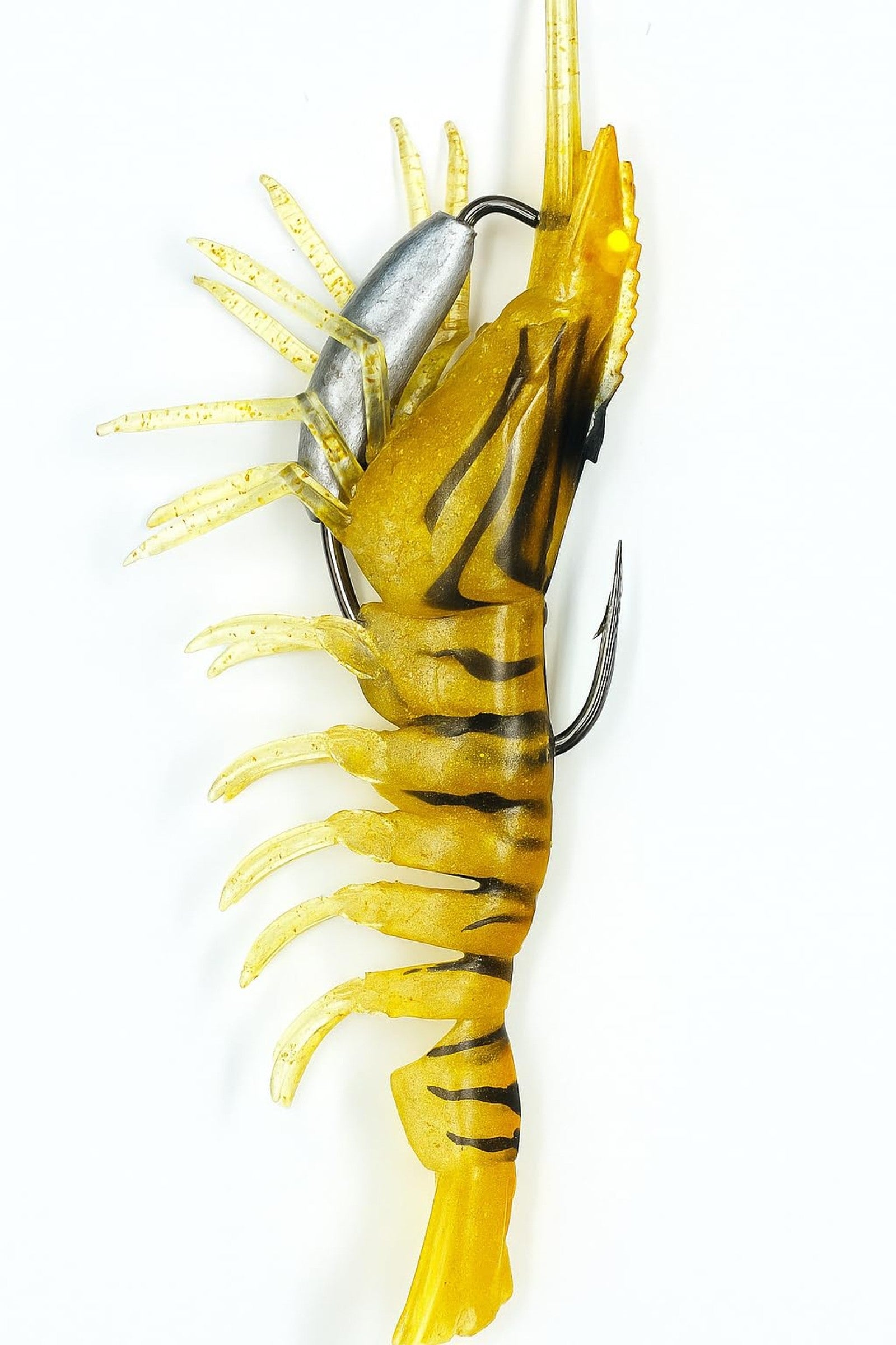 IZZAWA HuntHouse Shrimp Lure 16cm 26.4g Golden Tiger – GT Snapper Barramundi
