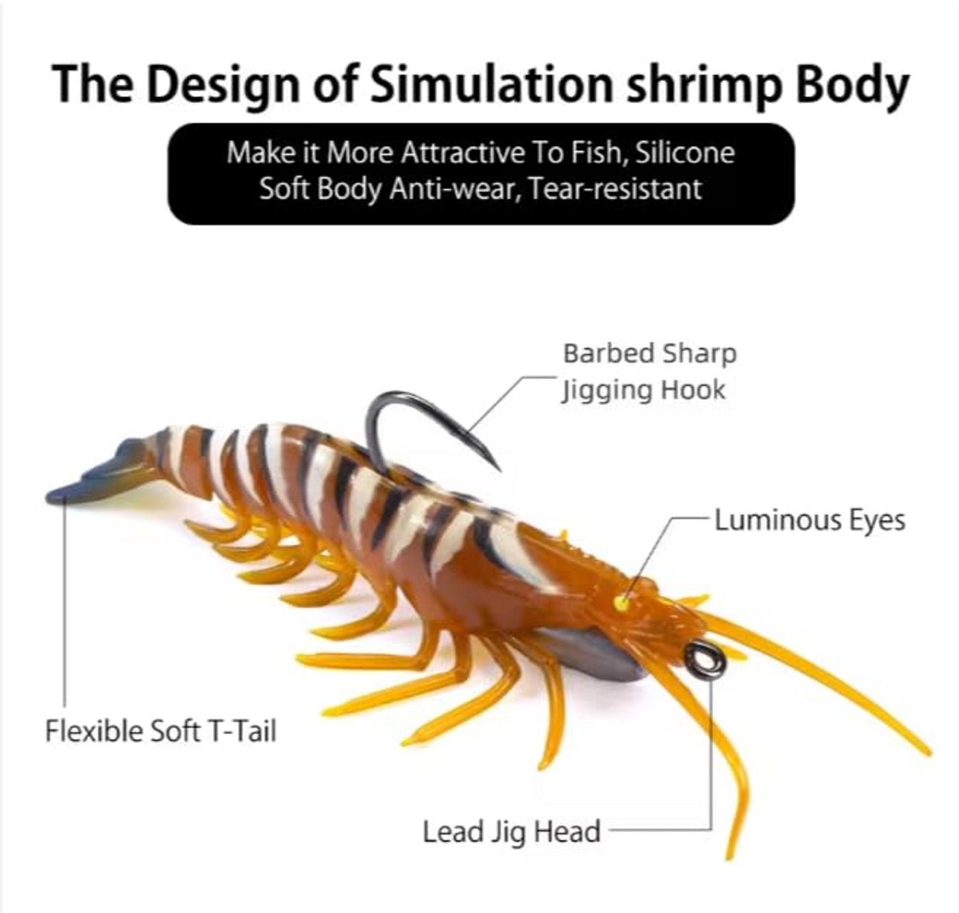 IZZAWA HuntHouse Shrimp Lure 16cm 26.4g Green Forest – GT Snapper Barramundi