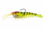 IZZAWA Shrimp Lure 13cm 13.7g Fire Tiger – Barramundi Snapper Bait