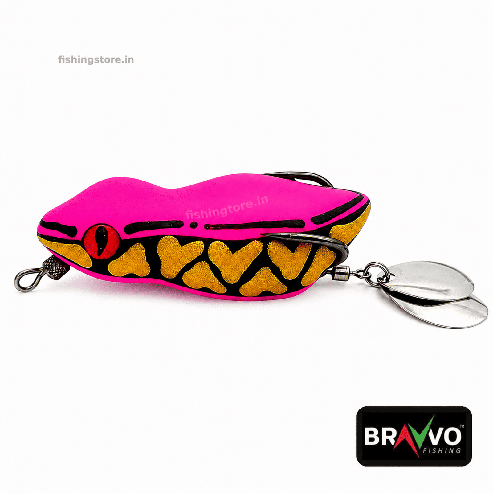 Bravvo Panda Handmade Soft Frog Lure 6cm 12–13g – Topwater Snakehead Fishing Bait