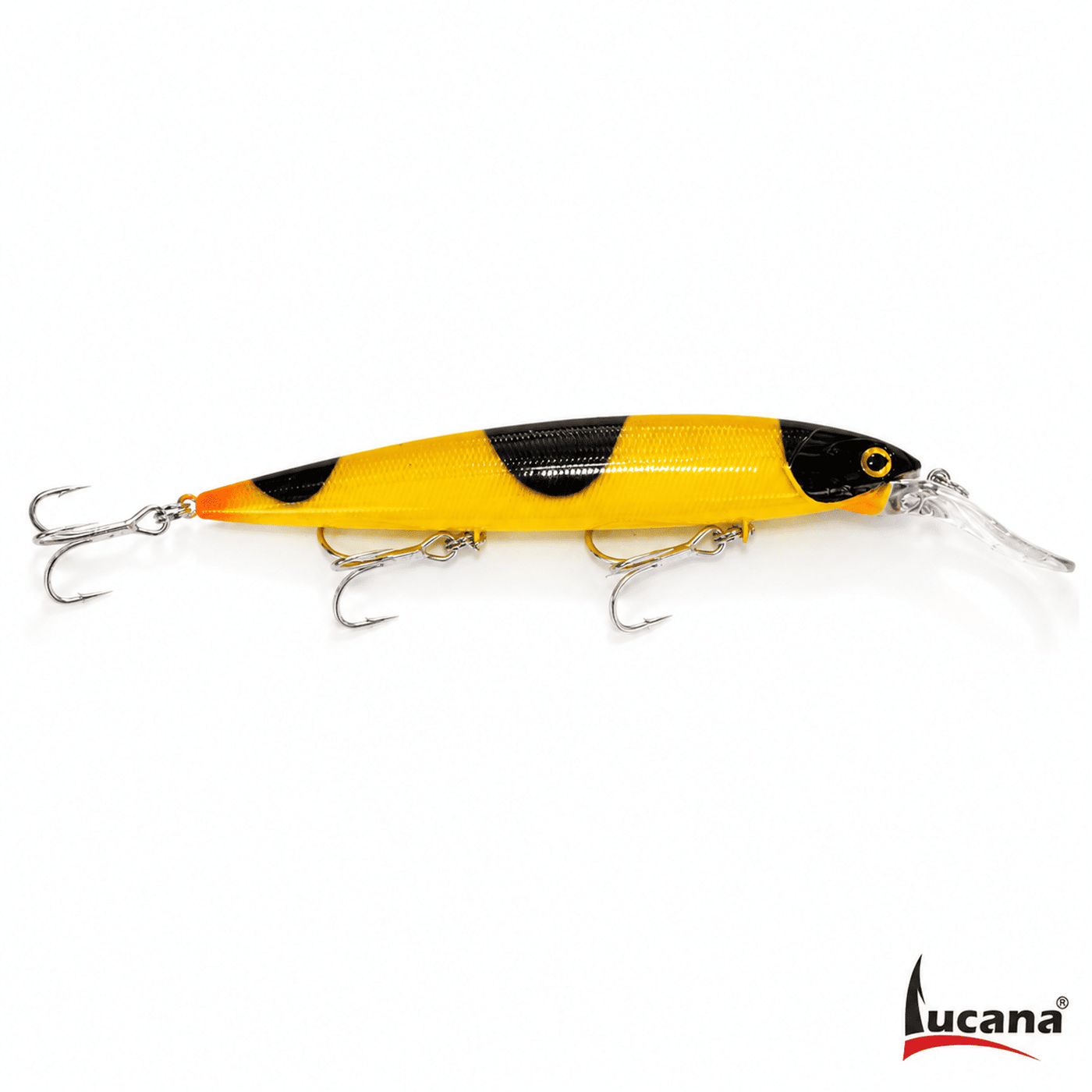 Lucana Sparrow 132mm 21.8g Suspending Minnow Lure - Jolly Bee