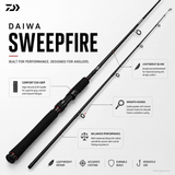 Daiwa Sweepfire Spinning Rod -7Ft & 8 Ft - MH