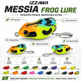 IZZAWA Messia Frog Lure 45mm 8.5g - Red Crackle | Pack of 1
