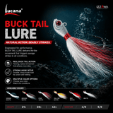 Lucana Buck Tail Lure 42gm 5/0 - Pack of Any 1