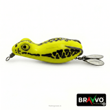 BRAVVO Gorilla 6.5cm 12-13g Handmade Soft Frog Lure for Snakehead - Yellow