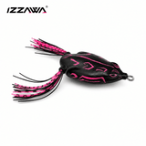 IZZAWA Super Frog Black with Pink Pattern Frog Lure 15g | Pack of 1