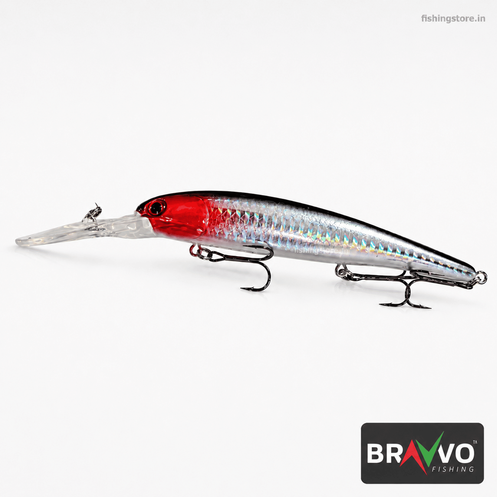 Bravvo End Game Hard Lure  16 cm Diving Minnow Jerkbait for Fishing, 19 g