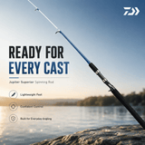 Daiwa Jupiter Superior Spinning Fishing Rod - 8 Ft - H