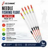 IZZAWA Needle Fishing Float 5gm - Pack of 10