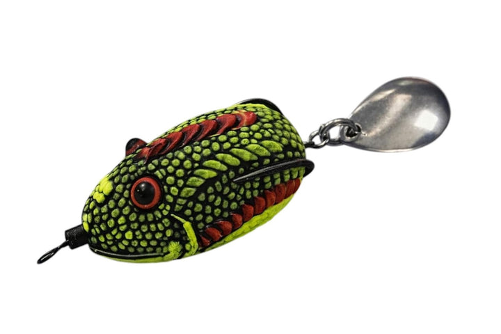IZZAWA Handmade  3D Frog Lure 3.2cm Multicolour – Snakehead Murrel Floating