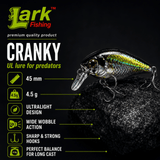 Lark Cranky UL Lure 45mm 4.5g - Holo Silver