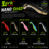 Lark Nano Shad 1.5 Inch Soft Lure