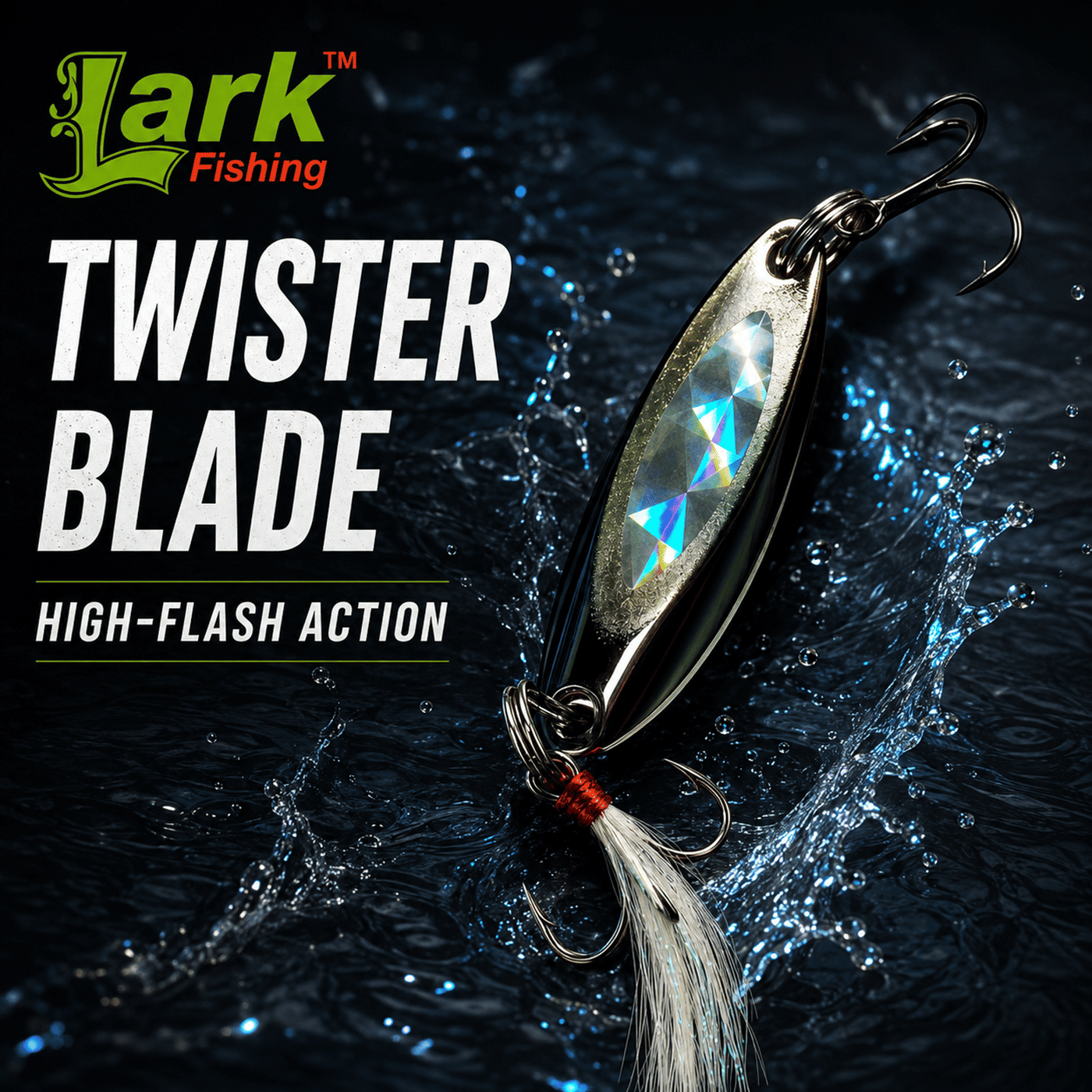 Lark Twister Blade UL Spoon Lure