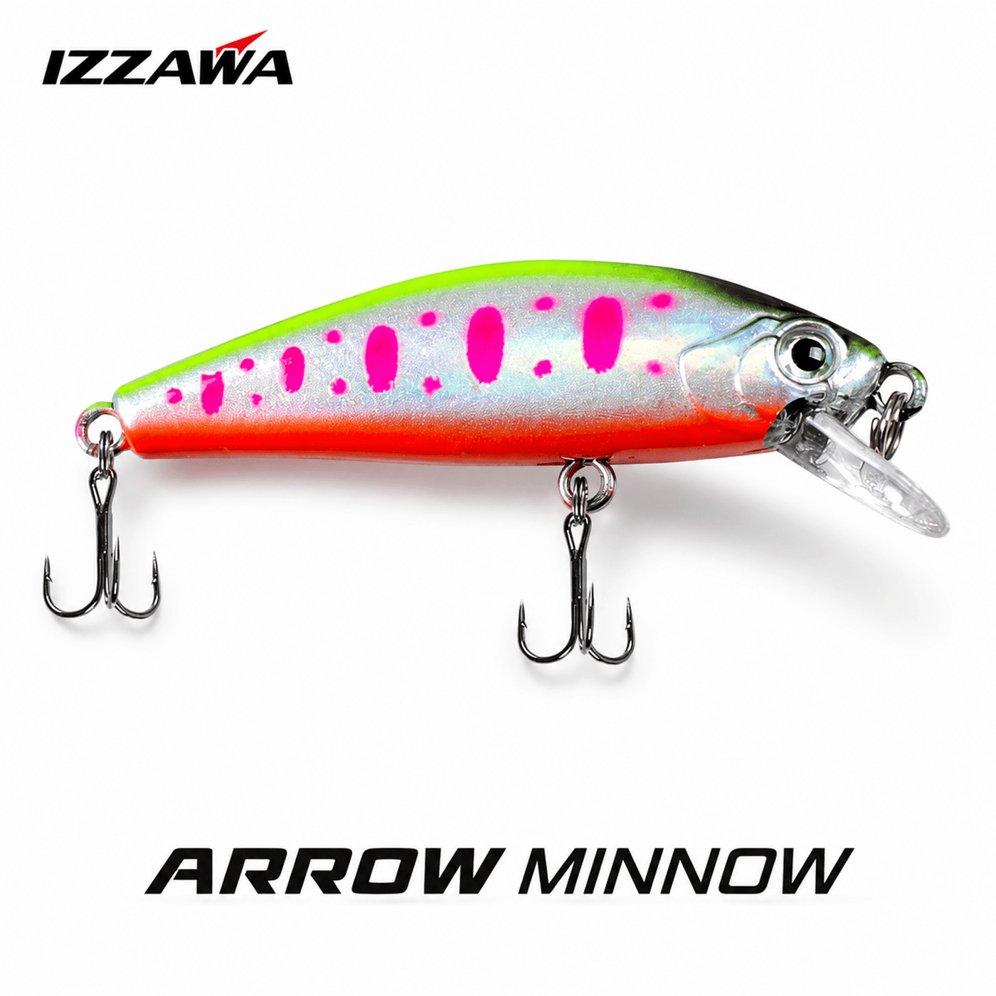 IZZAWA Arrow Minnow Lure 55mm 6g - Chrome Shad | Pack of 1