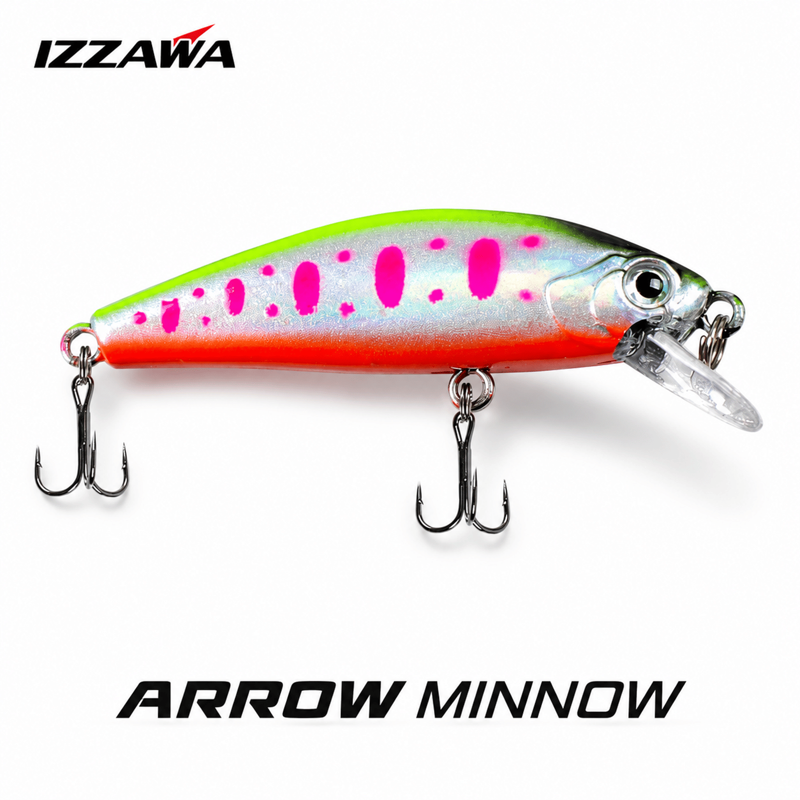 IZZAWA Arrow Minnow Lure 55mm 6g - Chrome Shad | Pack of 1