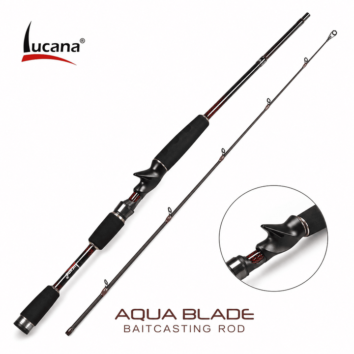 Lucana Aqua Blade Baitcasting Rod - 6.6, 7 & 8 Ft