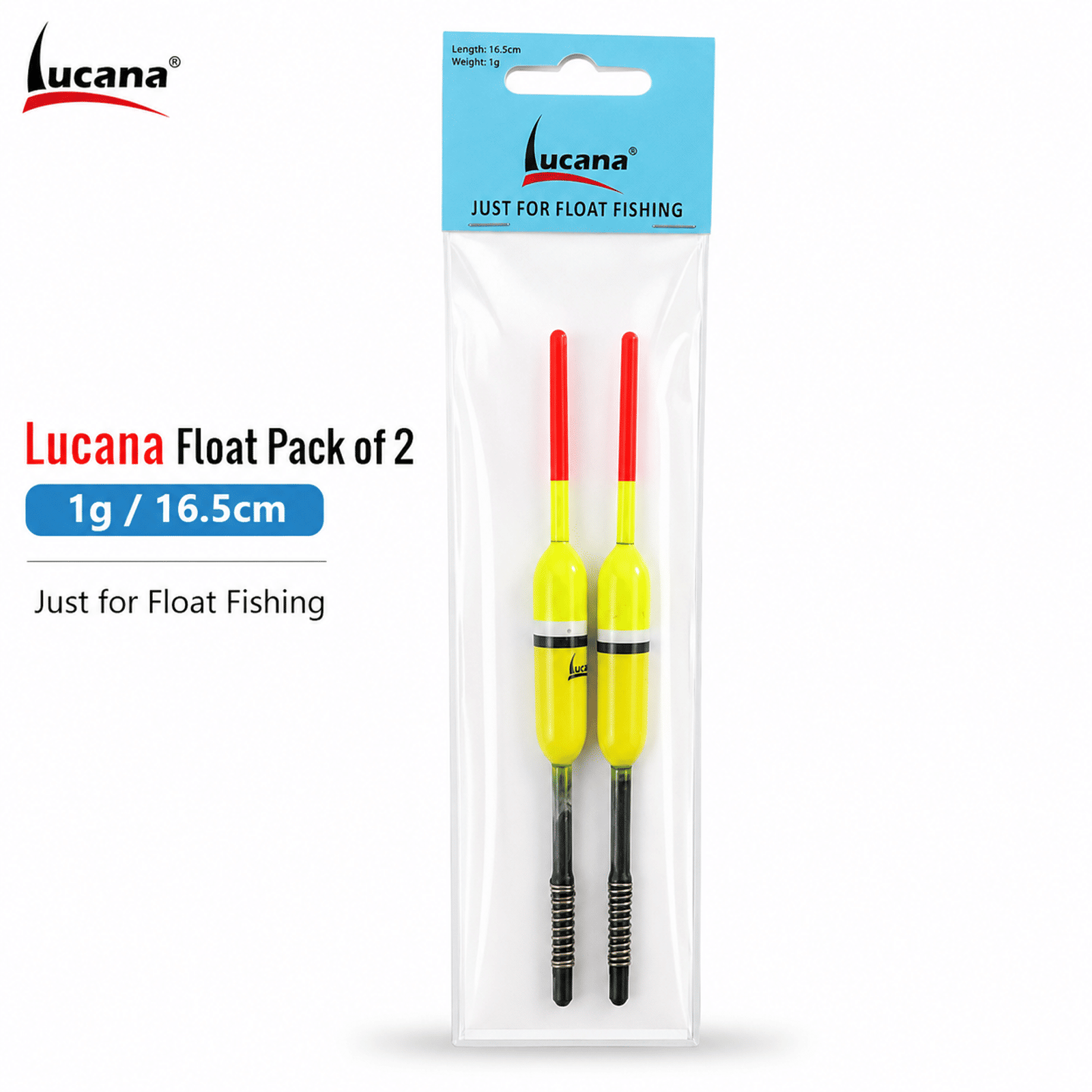 Lucana Float Pack of 2 - 1g / 16.5cm