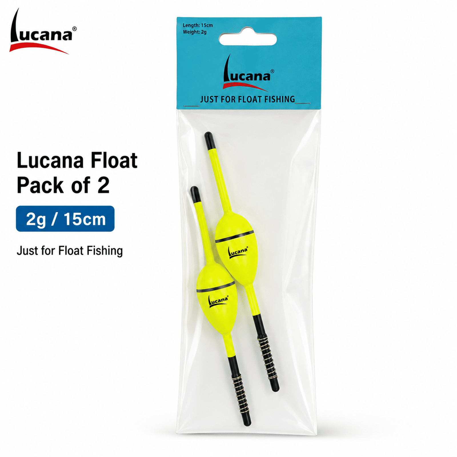 Lucana Float Pack of 2 - 2g / 15cm