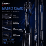 Lucana Matrix X Nano Baitcasting Rod - 6.6 & 7 Ft