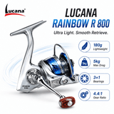 Lucana Rainbow R800 Ultra Light Spinning Reel