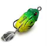 IZZAWA Micro Frog Lure 2pc 2.5cm 4.5g – Snakehead Murrel Light Tackle