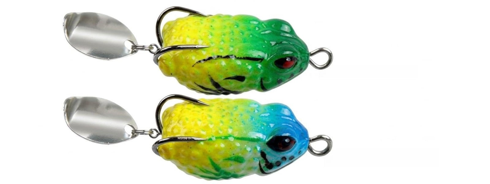 IZZAWA Micro Frog Lure 2pc 2.5cm 4.5g – Snakehead Murrel Light Tackle