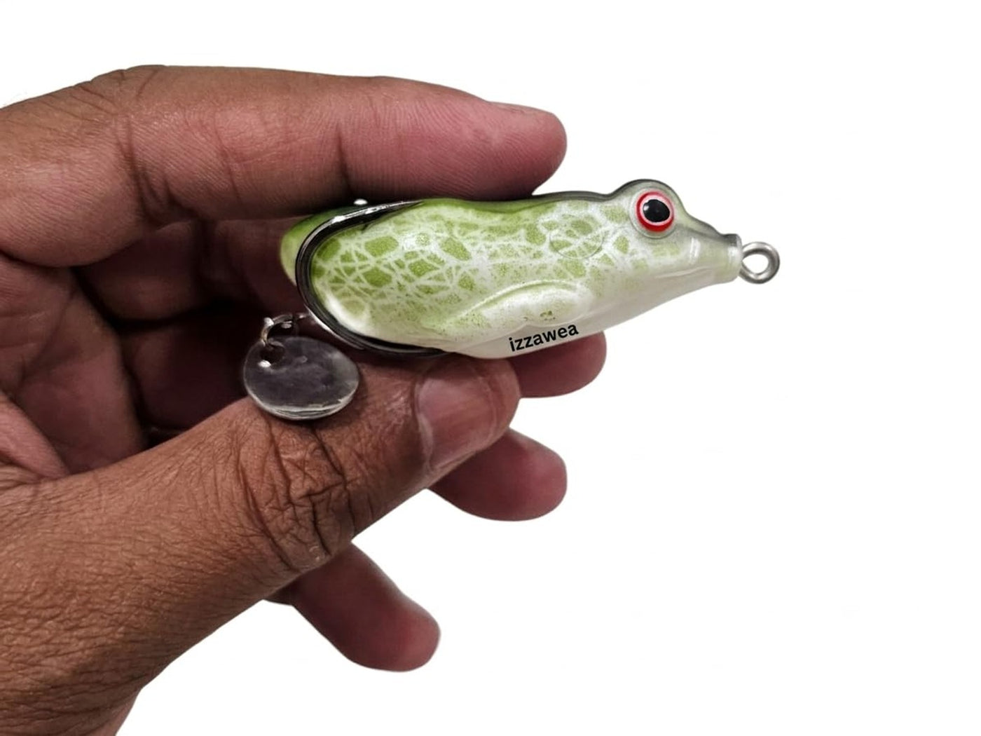 IZZAWA Morizo Frog Lure Green 6.5cm 12.5g – Snakehead Murrel Bass