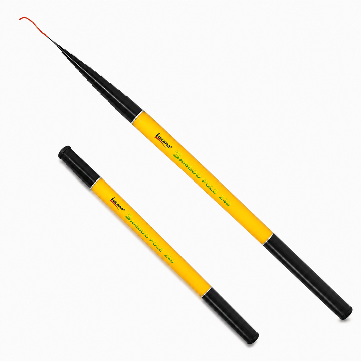 Lucana Bamboo Pole Fishing Rod 10ft / 300 – Lightweight Telescopic Pole Rod India