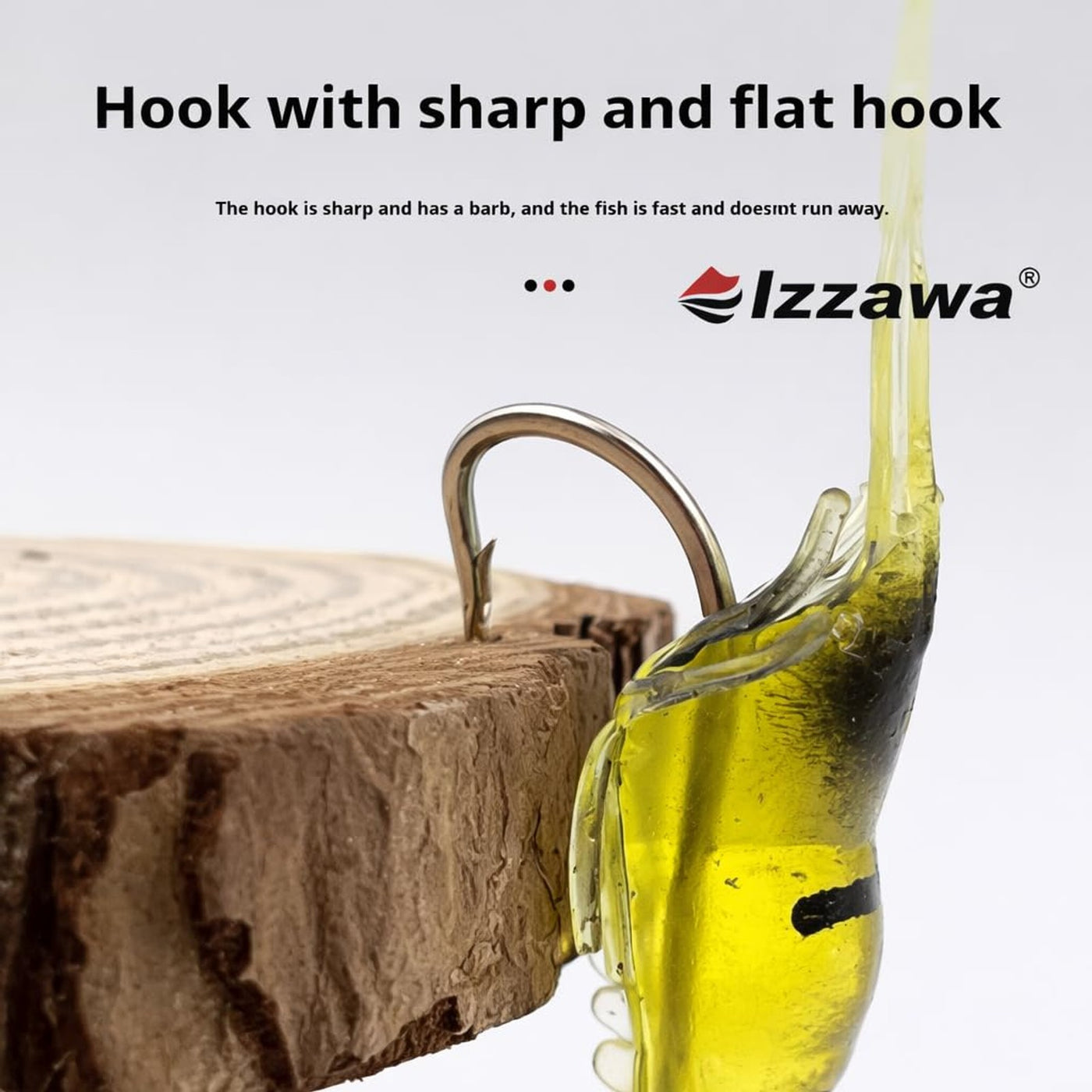 IZZAWA Micro Yellow Shrimp 10pc 4cm 1.7g – Bass Snapper Barramundi