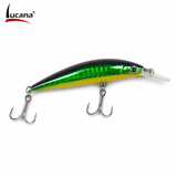 Lucana Sink Park 70mm 16g Sinking Hard Lure - Holo Green