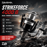 Daiwa Strikeforce 4000-B Spinning Fishing Reel