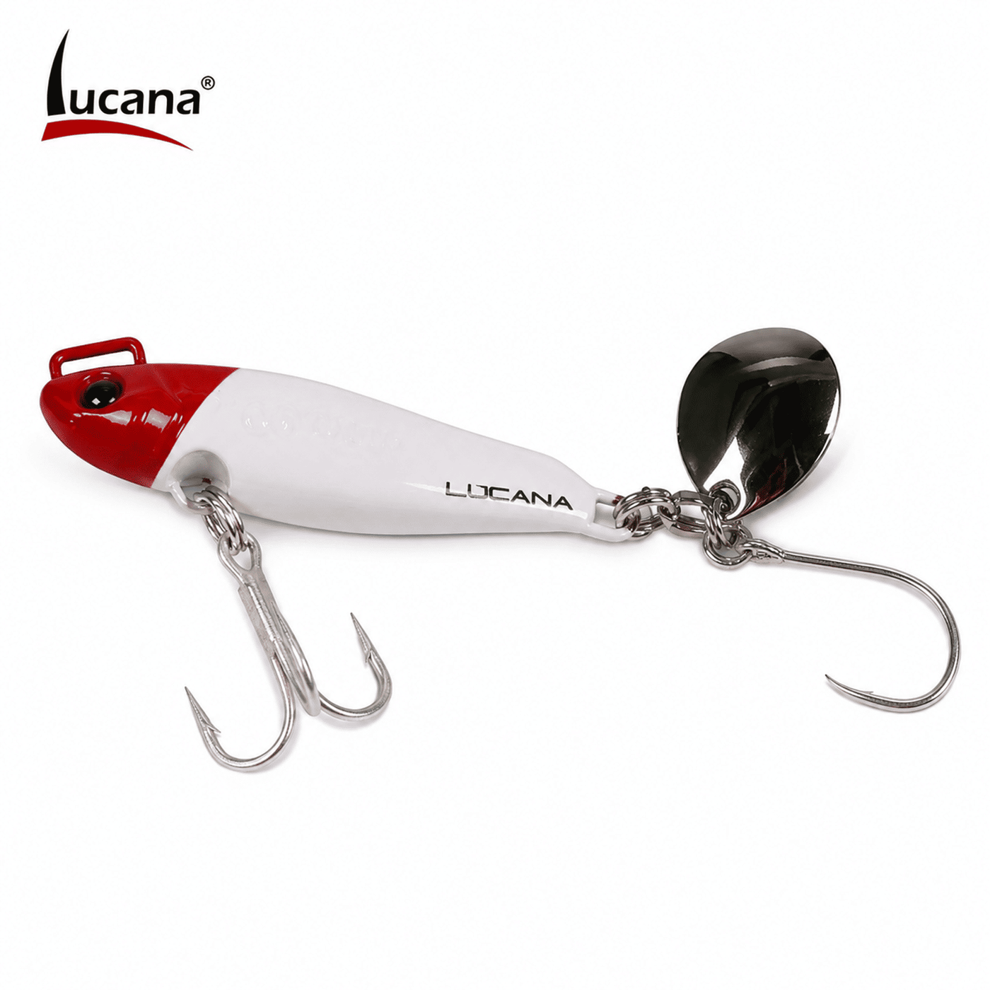 Lucana Streak Jig Lure 60gm - Red Head