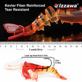 IZZAWA Shrimp Lure 7cm 13.7g – Snakehead Barramundi Jigging Bait