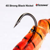 IZZAWA Shrimp Lure 7cm 13.7g – Snakehead Barramundi Jigging Bait